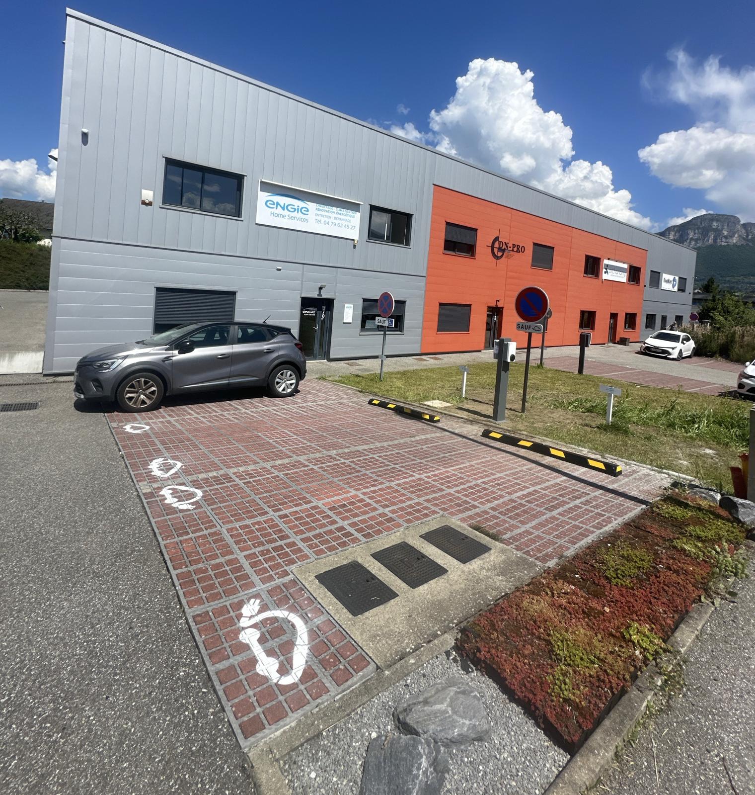 Installation borne de recharge